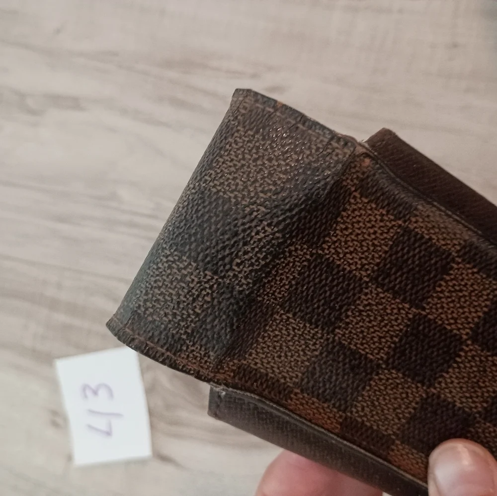 Louis Vuitton Cigarette case Damier Brown Woman unisex Authentic